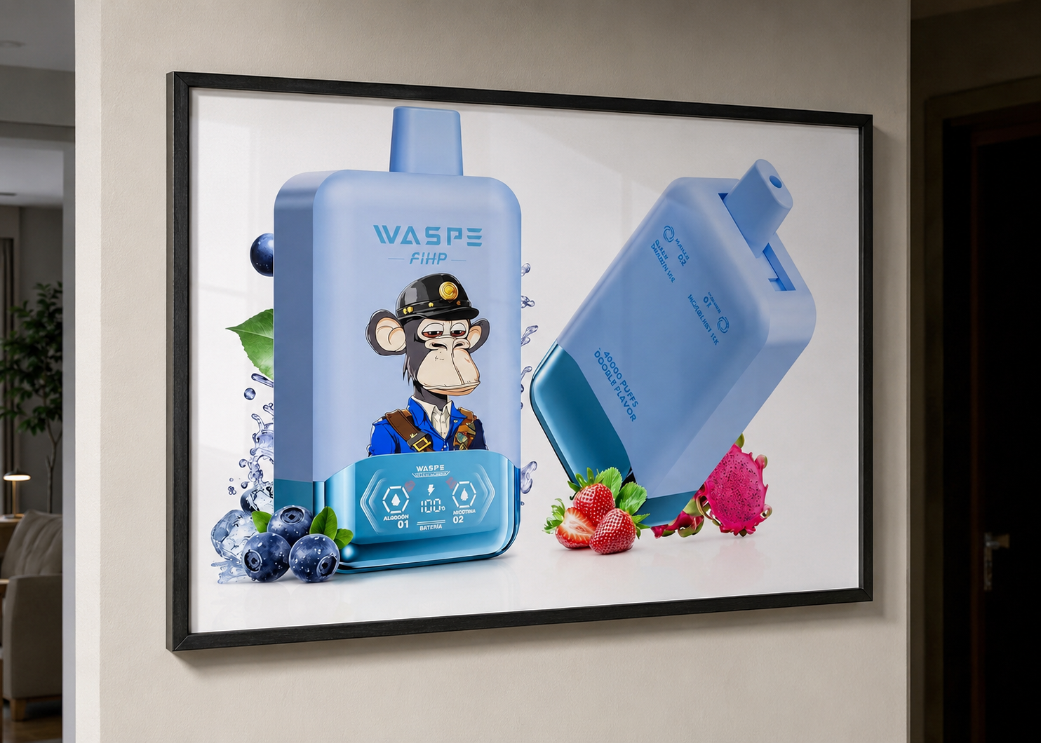Póster decorativo Waspe 40K 🏁